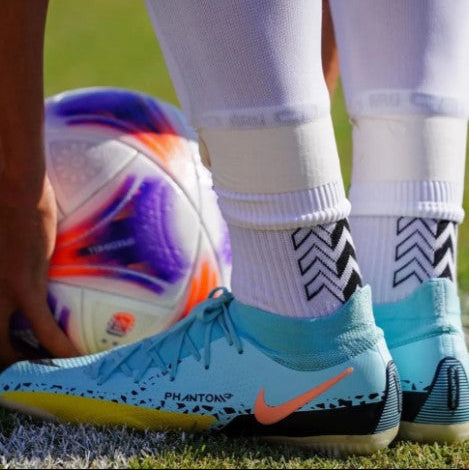 Medias Antideslizantes Calcio 3/4 Profesional. (Negras)
