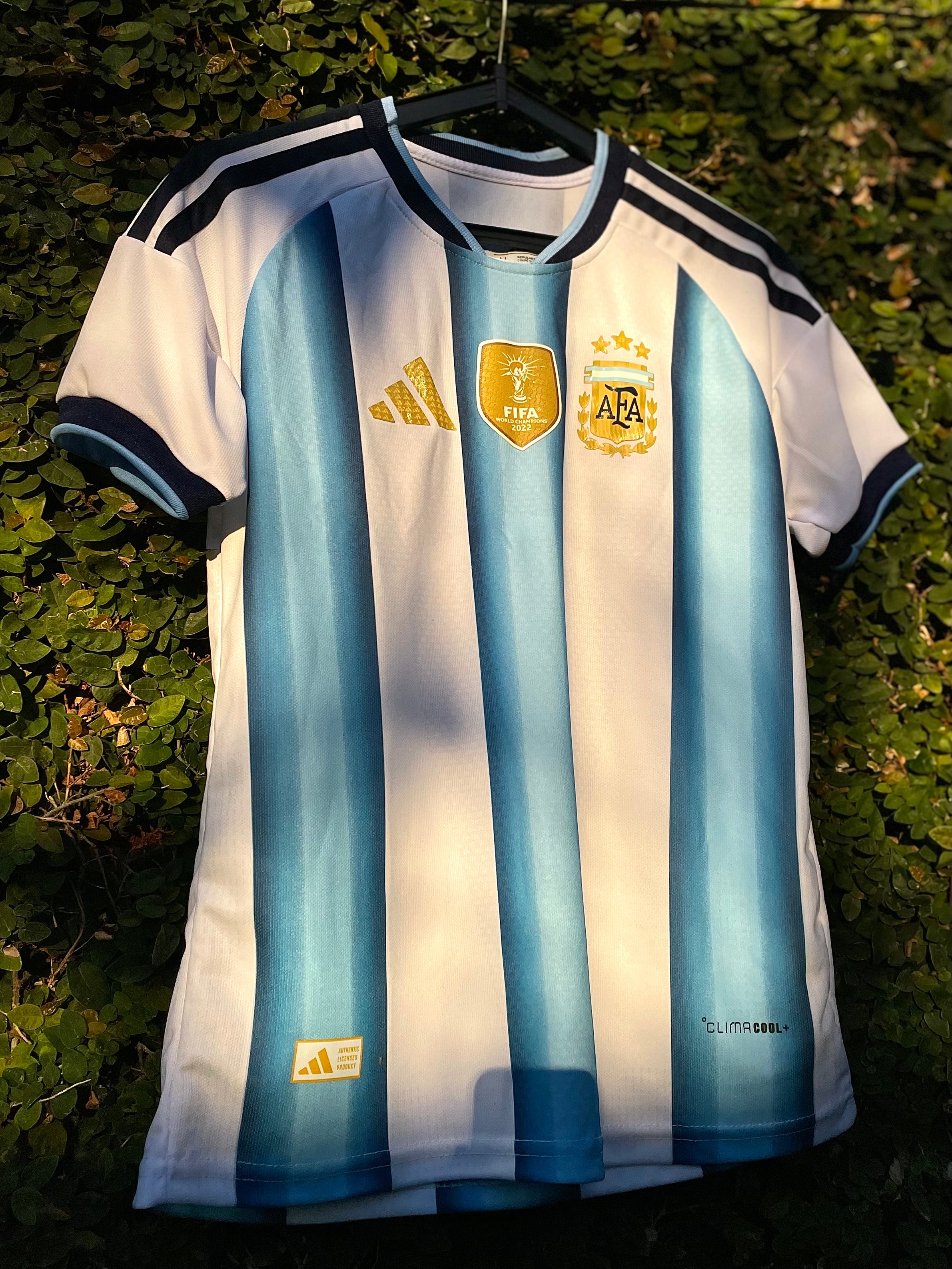 Camiseta Argentina Titular Mundial 2026.