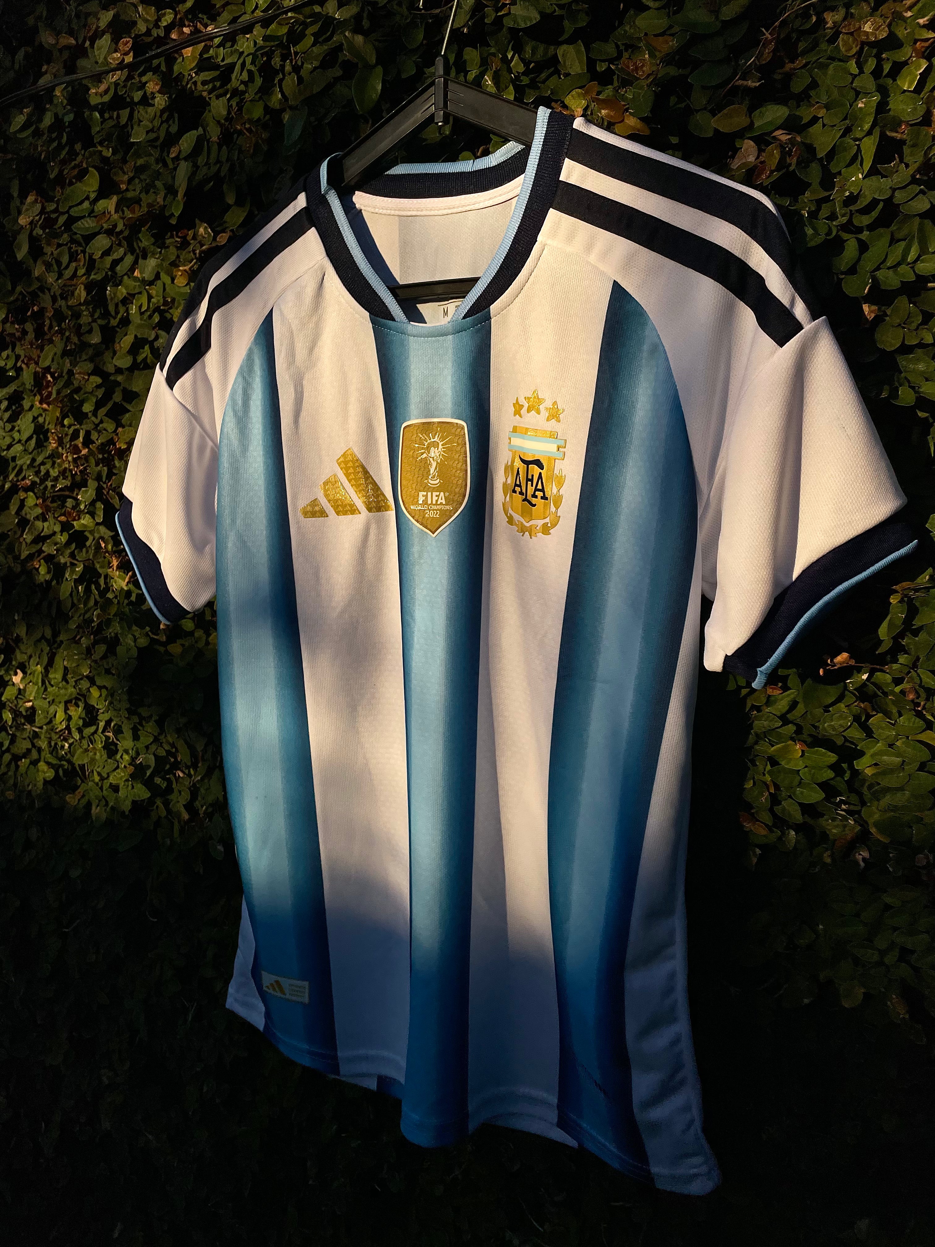 Camiseta Argentina Titular Mundial 2026.