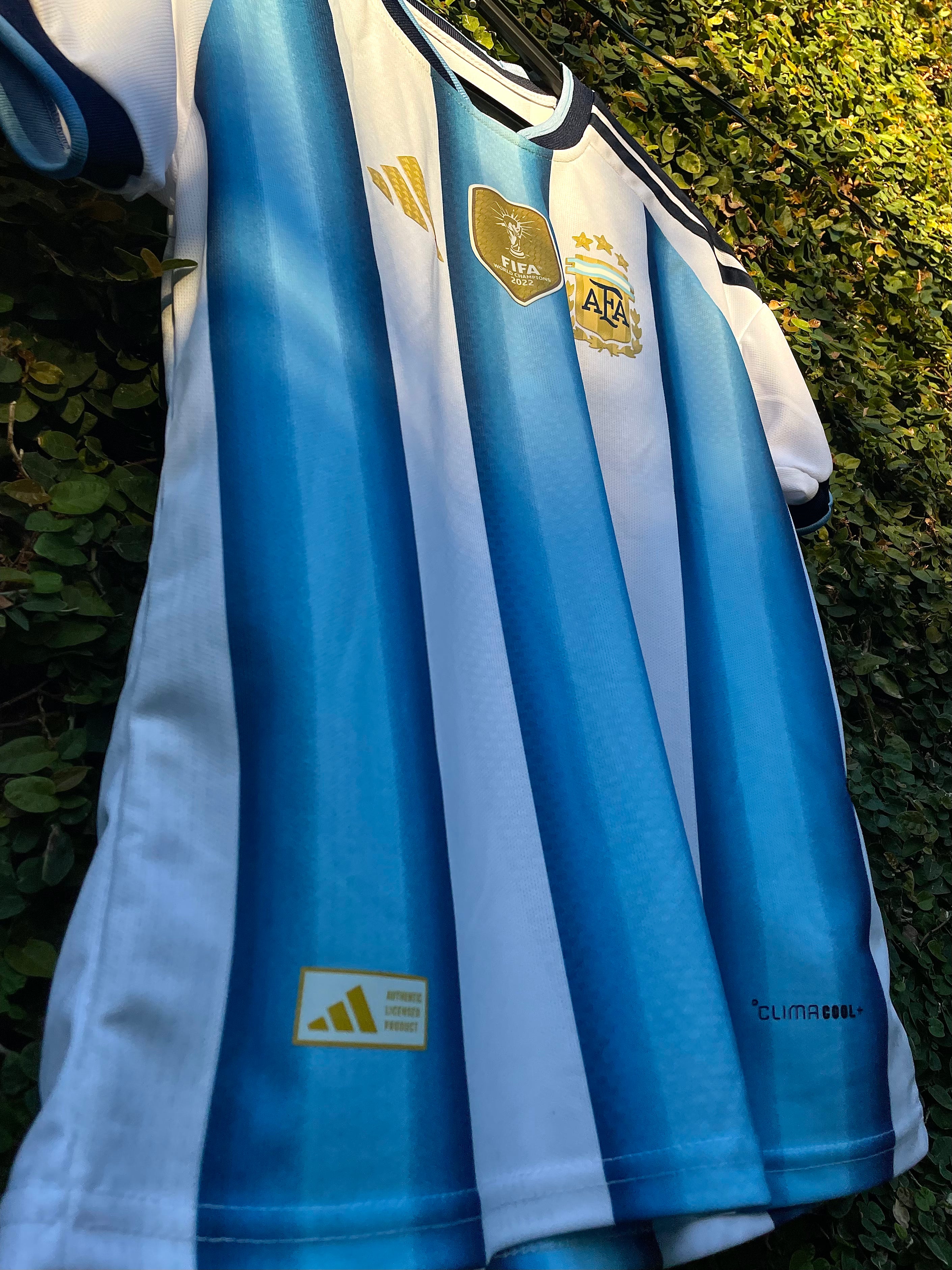 Camiseta Argentina Titular Mundial 2026.