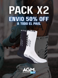 Medias Antideslizantes Calcio Pack X2 (ENVIO 50% OFF)