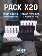 Medias Antideslizantes Calcio Pack X20 (ENVIO GRATIS BS AS / 70% A TODO EL PAIS) (Copia)