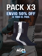 Medias Antideslizantes Calcio Pack X3 (ENVIO 50% OFF)