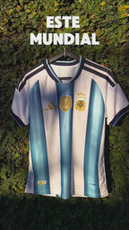 Camiseta Argentina Titular Mundial 2026.